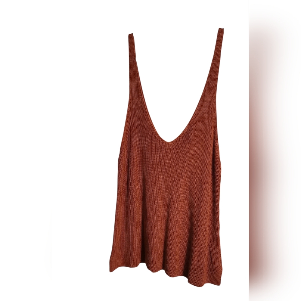 Forever 21 Knit V-Neck Tank Top - Women